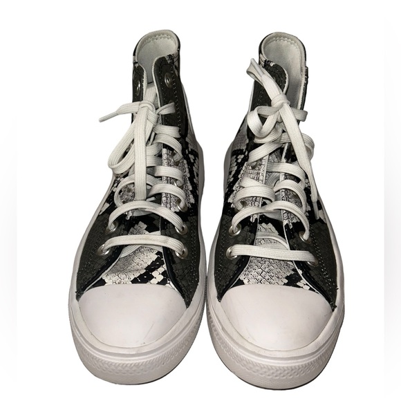 Converse l Chuck Taylor All Star Move High Authentic Glam Platform Sneakers 8 - Picture 3 of 10